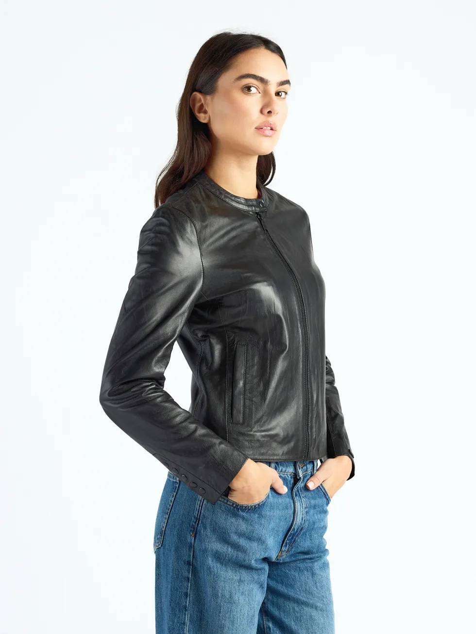 Lederjacke 42021207